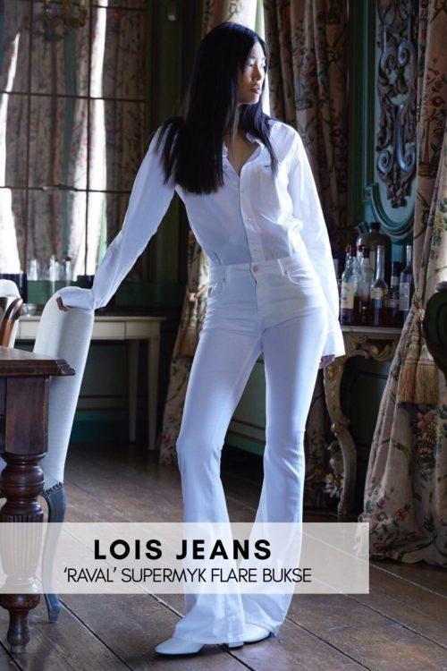 lois jeans hvit